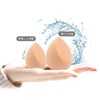 SIXPLUS Multifunctional Makeup Sponge Puff, Teardrop Shape, Diagonally Cut Flat