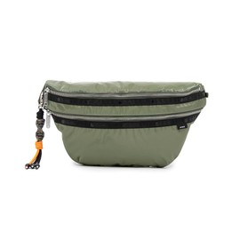 LeSportsac 1615 Shoulder Bag DX Belt Bag W/CHRM, Khaki Shine America, Free size