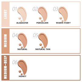 FOCALLURE- 2 piezas de base líquida, base Skin Evolution + corrector, maquillaje de base de cobertura total, Dur