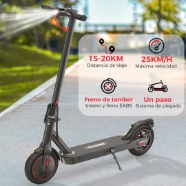 iScooter i8 Patin Plegable 25km por hora 8.5 pulgadas Neumático Motor 500w