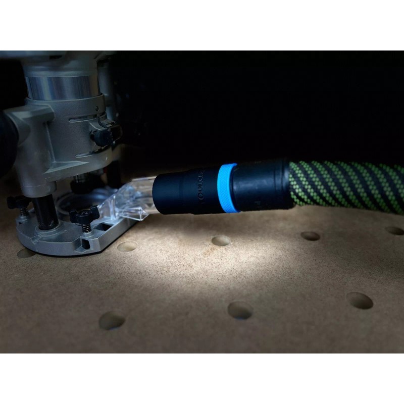 Toolcurve Makita Plunge Router to Festool 27mm Dust Extractor Adapter
