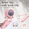 Portable Handheld Fan, Ultra High RPM Clip-on Turbo Fan Rechargeable