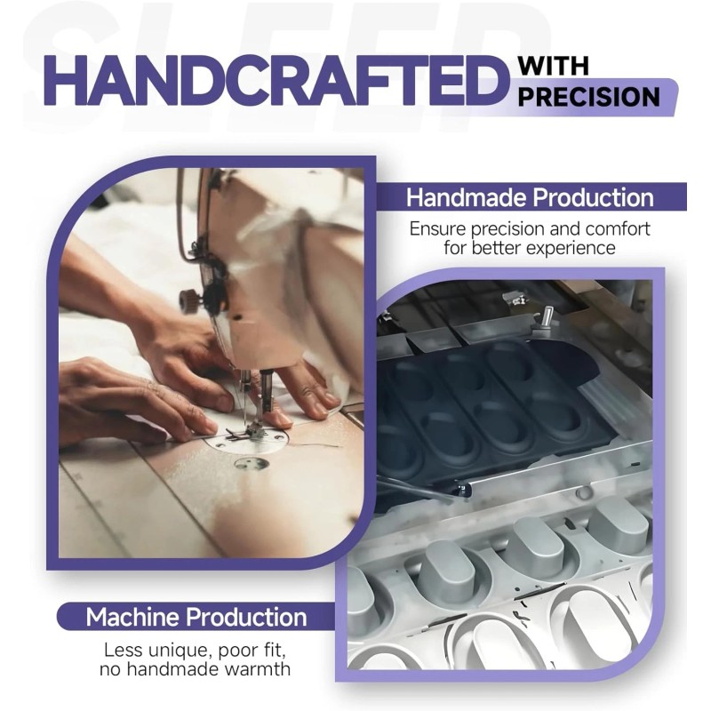 Mavogel Cotton Sleep Eye Mask - Updated Design Light Blocking