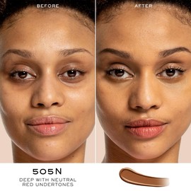 Lancôme Teint Idole Ultra Wear Care & Glow Concealer – Medium, Buildable Coverage with Natural Glow Finish & Up to 24H Hydration, 505N, 13.5ml