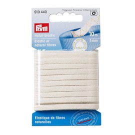 Prym Natural Elastic 5 mm Raw White