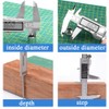 Digital Caliper, Vernier Caliper Stainless Steel Calipers, 6 Inch/150mm Micrometer