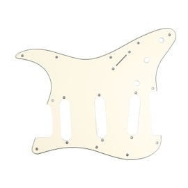 Guitar Pickguard Replacement Aluminum Foil Shielding PVC Scratch Protection Guitar Guard Plate GSSS32