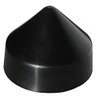 Dock Edge PVC Cone Head Piling Cap, 8-Inch, Black
