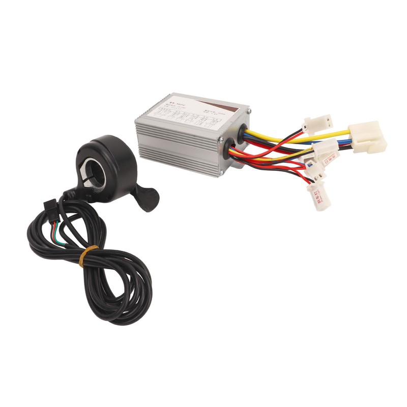 Electric Bike Controller Thumb Throttle Set 24V 500W Electric Bicycle