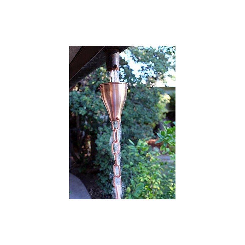 Rain Chains, Inc. Link Chain Reducer - Copper