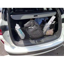 EACCESSORIES EA Rear Trunk Organizer Cargo Net for Infiniti QX50 2019–2025 – Envelope Style Cargo Net for SUV–Premium Mesh Elastic Car Trunk Organizer Vehicle Carrier Storage – Compatible with QX50