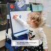 Delta Children Space Adventures Wooden Activity Easel with Storage -