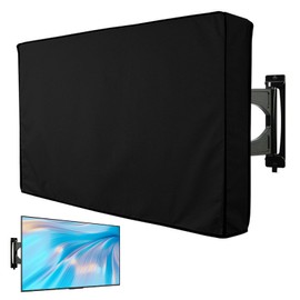 Outdoor TV Cover, 40-42 Inch TV Case Screen Protector, TV Cover for Outdoor Use, TV Dust Protection, 210 Oxford PVC Coating, Heavy Duty, Weatherproof Universal Screen Protector