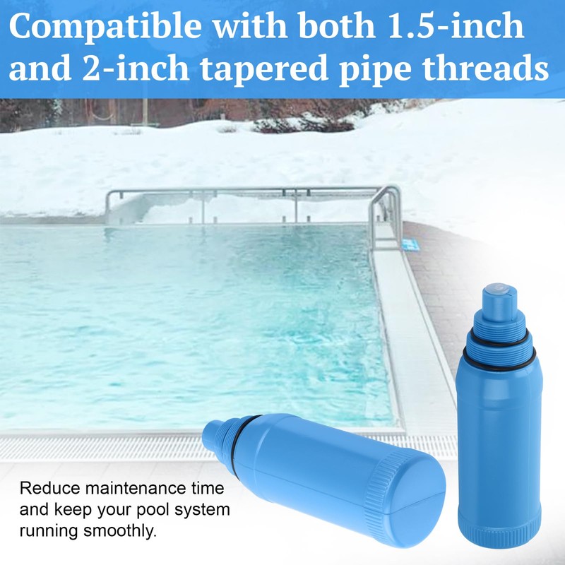OJP Pool Skimmer Plug, Skimmer Winterization Plug for 1-1/2" &