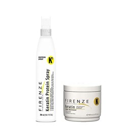 Keratin Repair Bundle - Pack of 3 Including Protein Spray and Mask Treatment, 3.37 Fl Oz Each, Total 10.1 Fl Oz