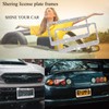 SHERING Bling License Plate Frame, 2 Pack License Plate Frame