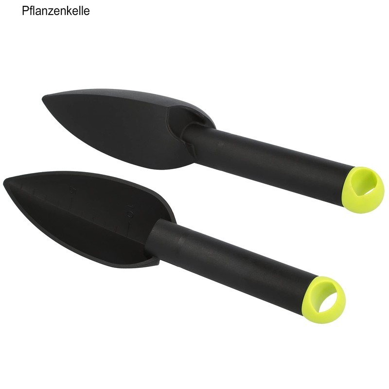 com-four® 3-Piece Premium Garden Tool Set - Small Cultivator, Flower