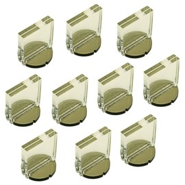 LITKO Paper Figure Holder | Game Card Holder | Paper Miniature Counter Bases (Circular Base, 1x1-Inch Slot)