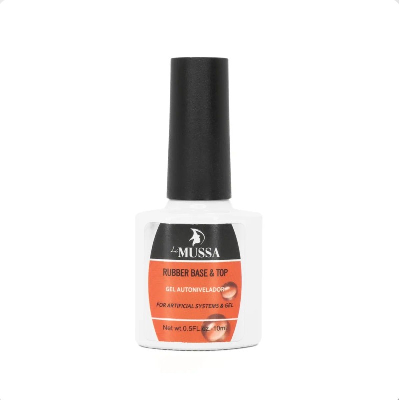 Rubber Gel Uv Base Y Top 2en1 Autonivelador 10ml Uñas