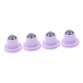 Beavorty 4pcs Convenient Muscle Relaxing Tool Portable Massage Roller for Neck Shoulder Back Full Body Relief