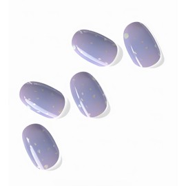 NOVA, Female Founded, Semi Cured Gel Nail Strips (Nova) - The 10 Minute Manicure. Salon-Quality, Works with Any Nail Lamp, Easy to Apply & Remove - Incl. Nail File & Wooden Stick (Nova)