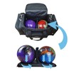 BALIKEN Double Bowling Ball Bag with Padded Ball Holder, The