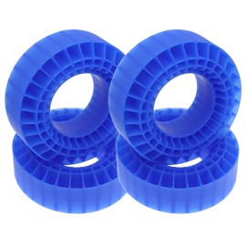Treehobby Silicone Rubber Inserts Foam for 118-122mm 1.9" Tires Compatible with 1/10 TRX4 SCX10 III RC Crawler (Blue)