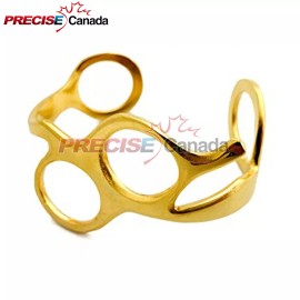Precise Canada Scissor Shear Style Bracelet hair Salon/ Barber Jewelry Gold Color