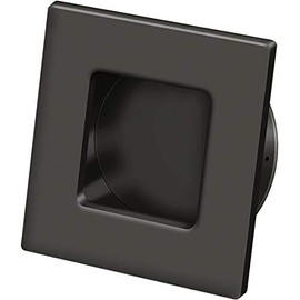 Deltana FLUSH PULL, SQUARE, HD, 2-3/4"X 2-3/4", SOLID BRASS (Oil-rubbed Bronze)