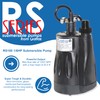 Afras RS100 1/6HP Submersible High Efficiency Sump Pump