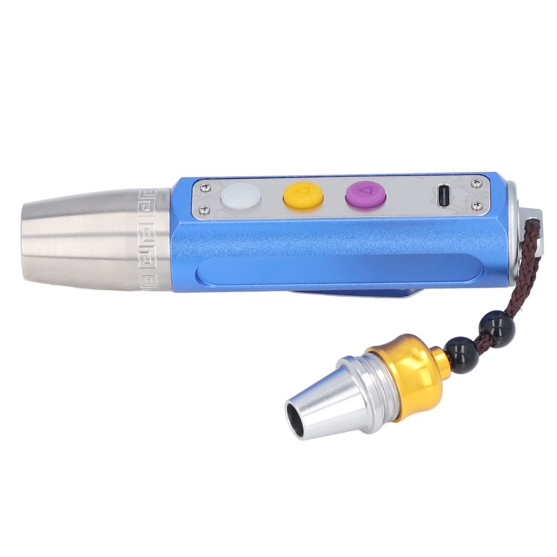 Adjustable Gem Identification Light Pocket 3LED Jewelry Appraisal Flashlight with