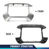 PIT66 Dash Center Control Bezel Panel Compatible with Chevy Silverado