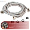 Premium Stainless Steel Washing Machine Hoses 6FT Washer Stainless Steel