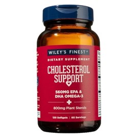 Wileys Finest Wild Alaskan Fish Oil Colesterol Sop 90 softgel