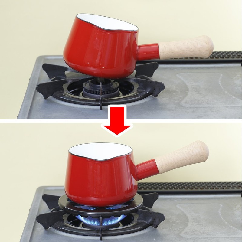 Tohi Ceramics TSG-100a Small Trivet for Gas Stoves