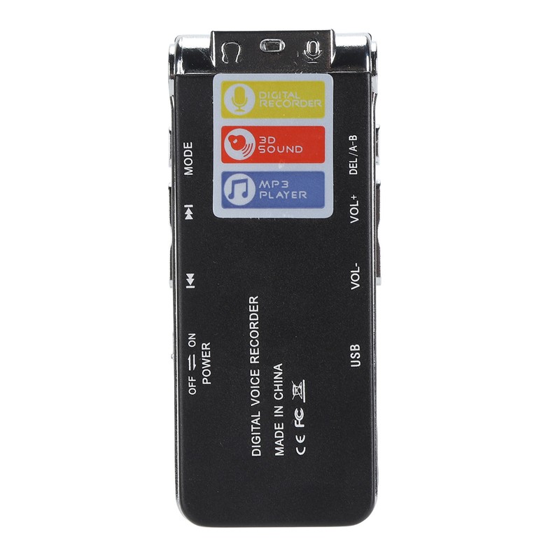 Digital Voice Recorder Portable Multifunctional Voice Activated Recording Device for