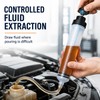 500ml Automotive Fluid Extractor Syringe Hand Pump with Hose