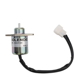 WMPHE 12V Fuel Shut Off Solenoid Compatible with Kubota D905 D1005 D1105 V1205 V1305 V1505 V1505T B1700D B1700E B1700HSD B1700HSE Replacement for 16616-60010 17454-60010 17594-60014 SA-4569T
