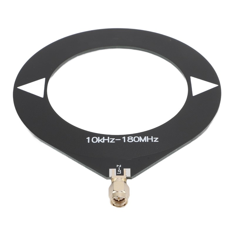 Donut WB Antennas, 10k - 180MHz Loop Antennas, SMA Plug