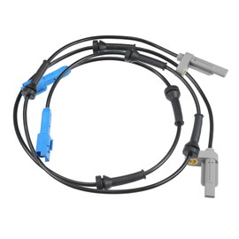 QUARKZMAN 2 Pieces Rear Left Right ABS Sensor Wheel Speed Sensor No. 4545A3/9640921980 for Peugeot 206 2A/C 1998-2019 Hatchback for Peugeot 206 2A/C 1998-2016