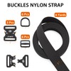 JIPIMON Nylon Strap, 1 Inch Webbing Nylon Strap With Heavy