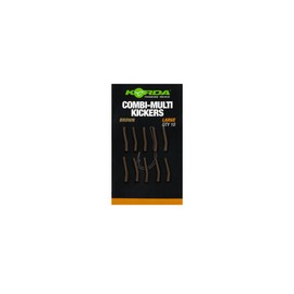 Korda Combi-Multi Kickers - Large Brown - Pack of 10 - Carp Fishing - For Making Darrell Peck's Combi Multi Rig, Improves Hook Speed, Extends Hook Shaft and Holds