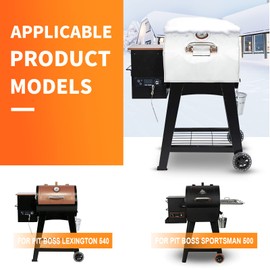 GRISUN Grill Blanket for Pit Boss Lexington 540 Wood Pellet Grill, Insulation Blanket for Pit Boss Lexington/Sportsman/Navigator 540/500/550 Grills - PB500NX PB500SP PB550G, Blanket Save a Lot of Heat