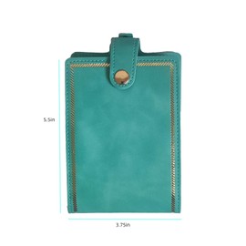 Teanea Refillable Small To Do List Notepad with Lanyard and Pen, Memo Notepad for Elderly, Light Blue + 1 Refill