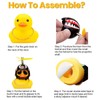 Pack of 2 Yellow Duck Car Dashboard Decorations, Rubber Duck