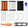 16Pcs Upholstery Repair Sewing Kit, Heavy Duty Leather Sewing Kit