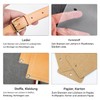 WUTA Coating Titanium Hole Punch Set, Round Hollow Punch Cutting