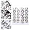 Ipetboom 40pairs False Lashes Natural Look Girl Cosmetics Half Lashes