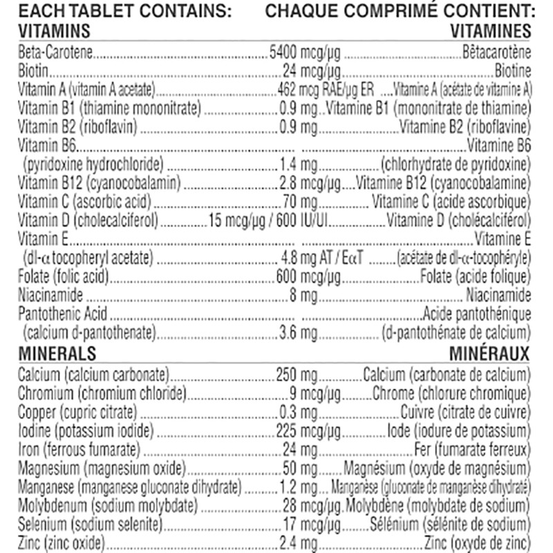 NESTLÉ Materna Prenatal Multivitamin Supplement | Folic Acid | 100