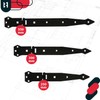 KOTARBAU® Door Hinge Door Hinge Powder Coated Shop Hinge Cross